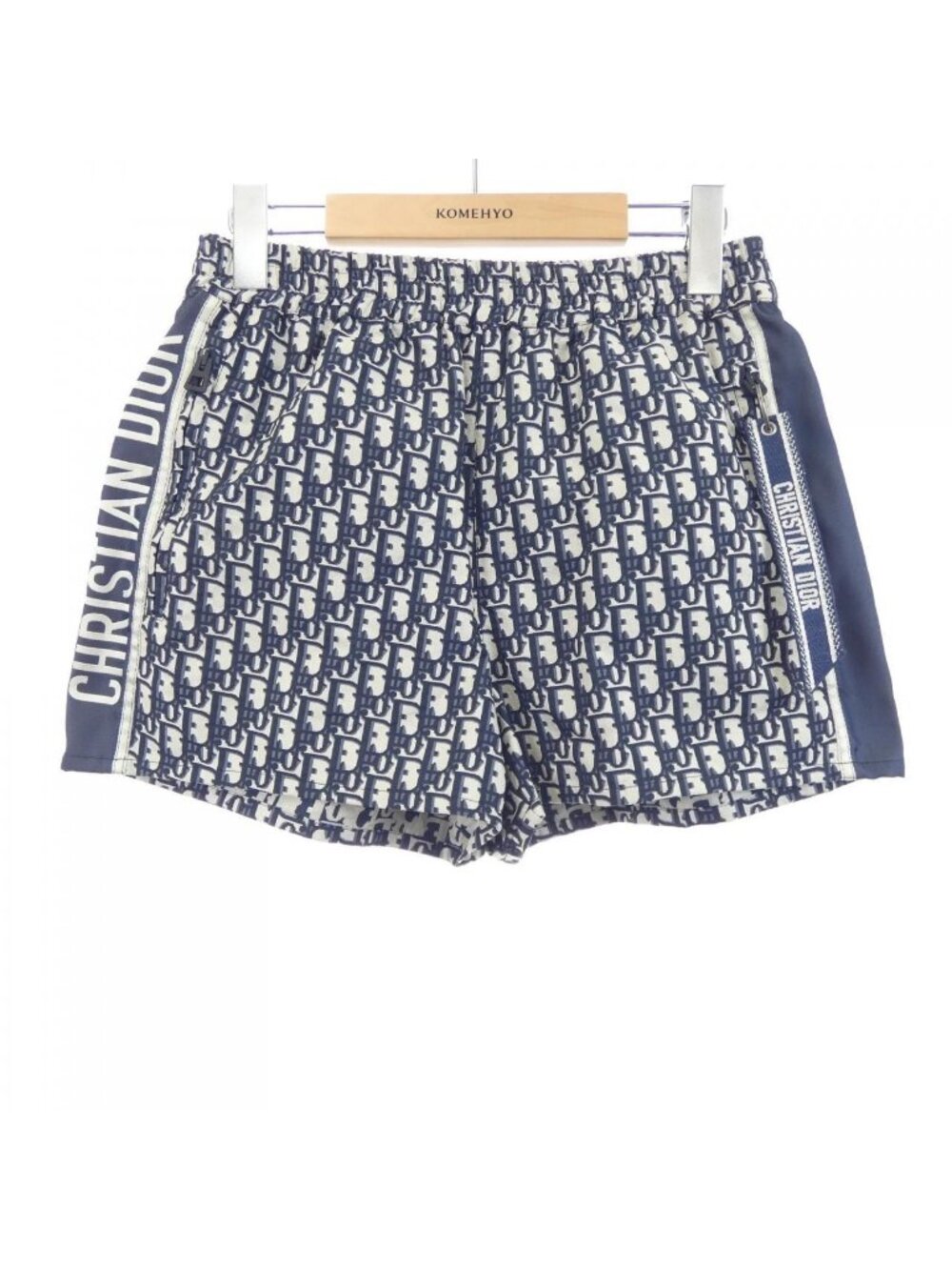 Dior Oblique Shorts Navy